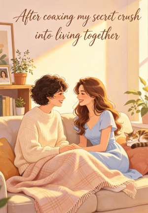 After coaxing my secret crush into living together