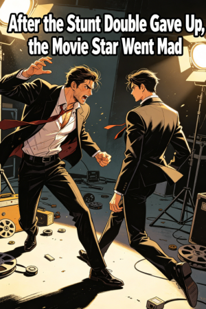 After the stunt double gave up, the movie star went mad