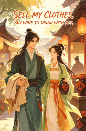 I'll sell my clothes and get some wine to drink with you