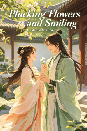 Plucking Flowers and Smiling