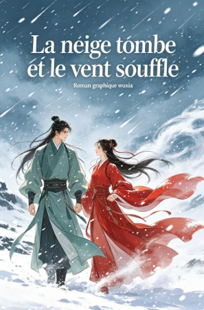 La neige tombe et le vent souffle