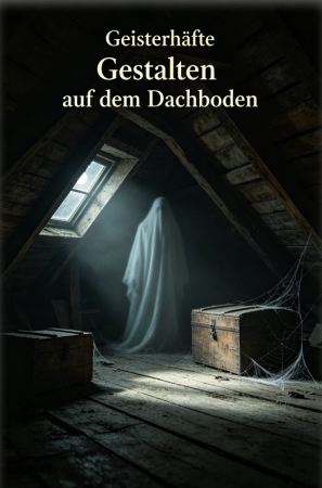 Geisterhafte Gestalten auf dem Dachboden